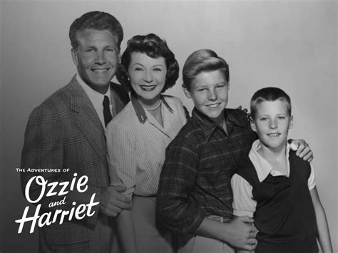 The Adventures of Ozzie and Harriet - A Delightful Glimpse into Mid-Century Suburban Life Featuring a Talented Family Cast